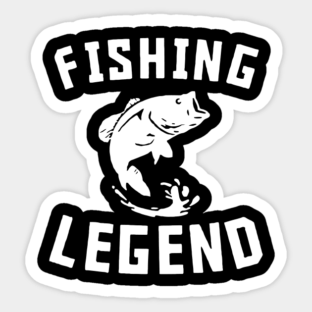 Fishing Legend Sticker by Miya009